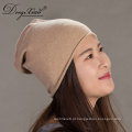 Mulheres Inverno Custom Knit Coreano Crochet Knitted Cashmerebeanie Cap Hat